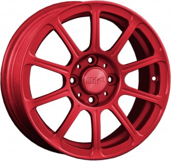 5 999 р. Кованый диск Slik Classik 6x14 (Candy красный)   (Цвет: Candy красный)  с доставкой в г. Кемерово. Увеличить фотографию 1