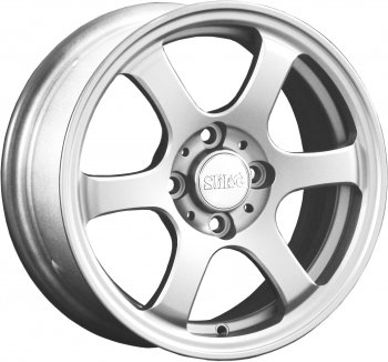 12 799 р. Кованый диск Slik Classik 6x14 (Белый)   (Цвет: Белый)  с доставкой в г. Кемерово. Увеличить фотографию 1