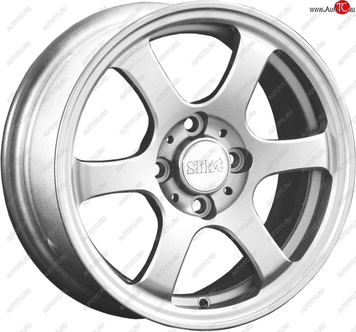 12 799 р. Кованый диск Slik Classik 6x14 (Белый)   (Цвет: Белый)  с доставкой в г. Кемерово