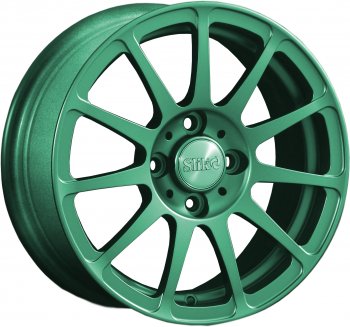 12 799 р. Кованый диск Slik Classik 6x14 (Candy - изумрудно-зелёный)   (Цвет: Candy - изумрудно-зелёный)  с доставкой в г. Кемерово. Увеличить фотографию 1