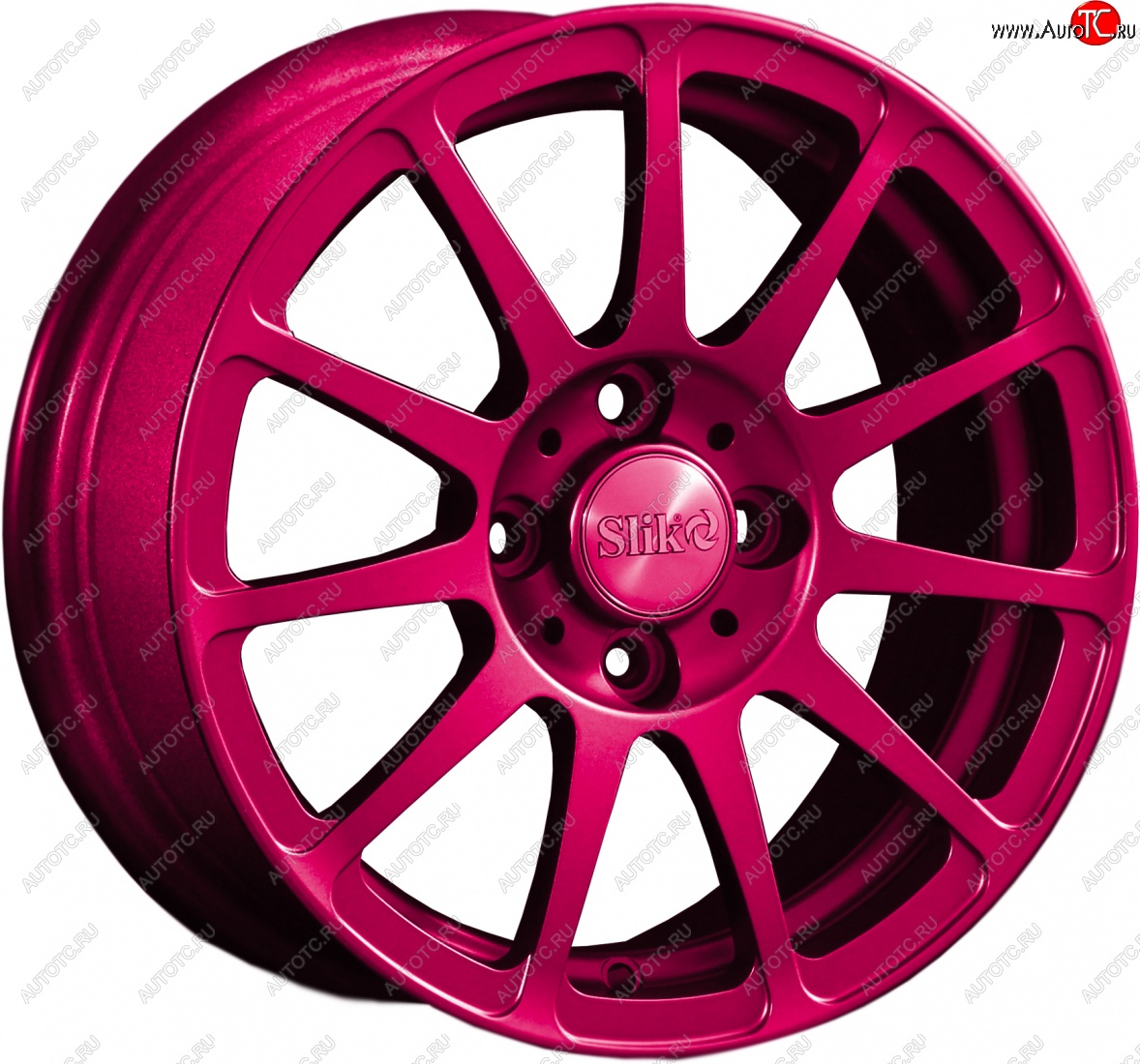 12 799 р. Кованый диск Slik Classik 6x14 (Candy - рубиновый)   (Цвет: Candy - рубиновый)  с доставкой в г. Кемерово