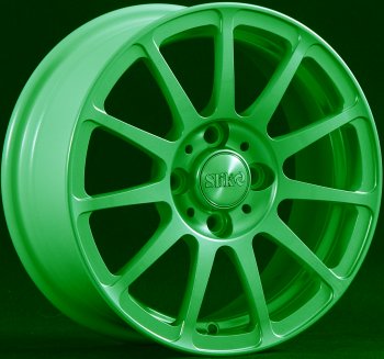 12 799 р. Кованый диск Slik Classik 6x14 (зелёный)   (Цвет: зелёный)  с доставкой в г. Кемерово. Увеличить фотографию 1