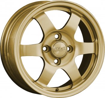 Кованый диск Slik Classik 6x14 (Металлик золотой) Volkswagen Corrado (1988-1995) 4x100.0xDIA57.1xET38.0