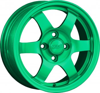 12 799 р. Кованый диск Slik Classik 6x14 (Candy изумрудно-зеленый)   (Цвет: Candy изумрудно-зеленый)  с доставкой в г. Кемерово. Увеличить фотографию 1
