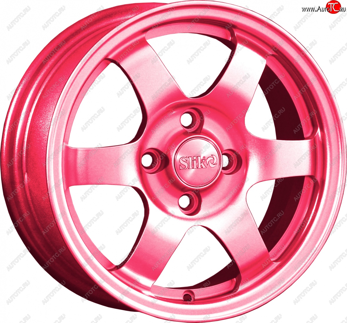 12 799 р. Кованый диск Slik Classik 6x14 (Candy рубиновый)   (Цвет: Candy рубиновый)  с доставкой в г. Кемерово