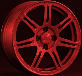 Кованый диск Slik Classik 6.5x15 (Красный) Volvo V40 универсал дорестайлинг (1995-2000) 4x114.3xDIA67.1xET43.0