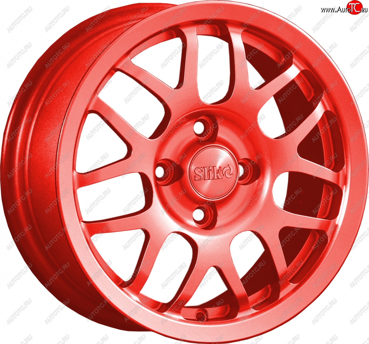 12 799 р. Кованый диск Slik Classik 6x14 (Candy алый)   (Цвет: Candy алый)  с доставкой в г. Кемерово