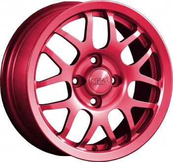 12 799 р. Кованый диск Slik Classik 6x14 (Candy рубиновый)   (Цвет: Candy рубиновый)  с доставкой в г. Кемерово. Увеличить фотографию 1