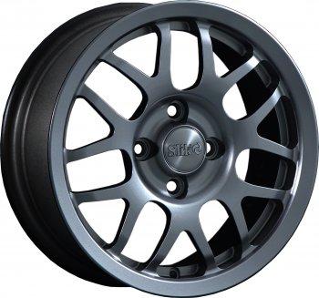 12 799 р. Кованый диск Slik Classik 6x14 (Металлик графит матовый)   (Цвет: Металлик графит матовый)  с доставкой в г. Кемерово. Увеличить фотографию 1