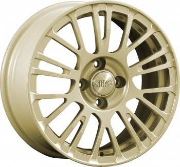 Кованый диск Slik Classik 6.5x15 (Металлик золотой) Volvo V40 универсал дорестайлинг (1995-2000) 4x114.3xDIA67.1xET43.0