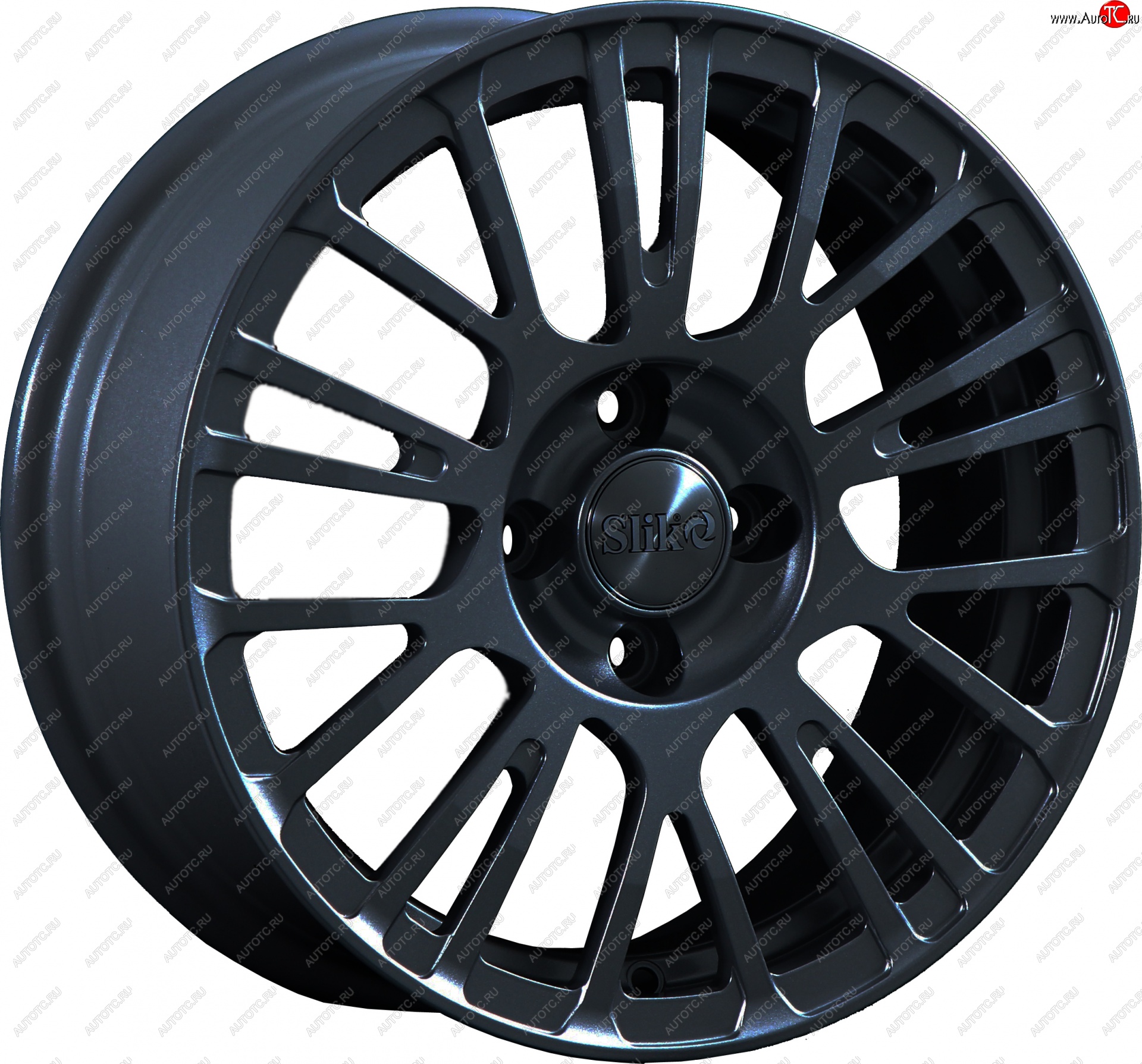 11 899 р. Кованый диск Slik Classik 6.5x15 (Черный глянцевый)   (Цвет: Черный глянцевый)  с доставкой в г. Кемерово
