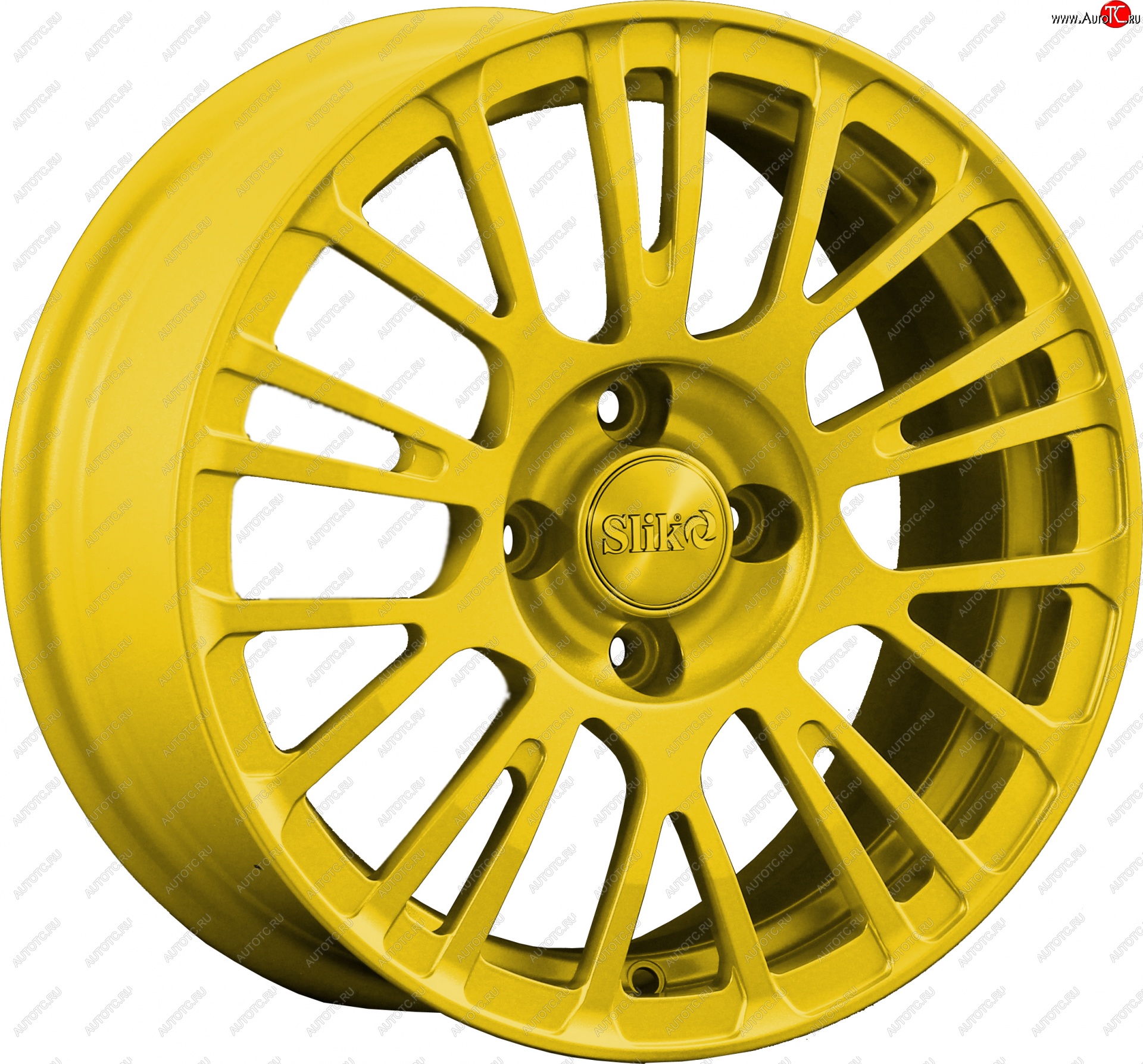 11 899 р. Кованый диск Slik Classik 6.5x15 (Ярко-желтый RAL 1021)   (Цвет: Ярко-желтый RAL 1021)  с доставкой в г. Кемерово