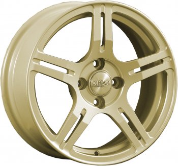 Кованый диск Slik Classik 6.5x15 (Металлик золотой) Volvo V40 универсал дорестайлинг (1995-2000) 4x114.3xDIA67.1xET43.0