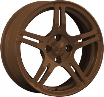 Кованый диск Slik Classik 6.5x15 (Металлик коньячная бронза. Матовый)  (Цвет: Металлик коньячная бронза. Матовый)
