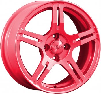 15 249 р. Кованый диск Slik Classik 6.5x15 (Candy рубиновый)   (Цвет: Candy рубиновый)  с доставкой в г. Кемерово. Увеличить фотографию 1