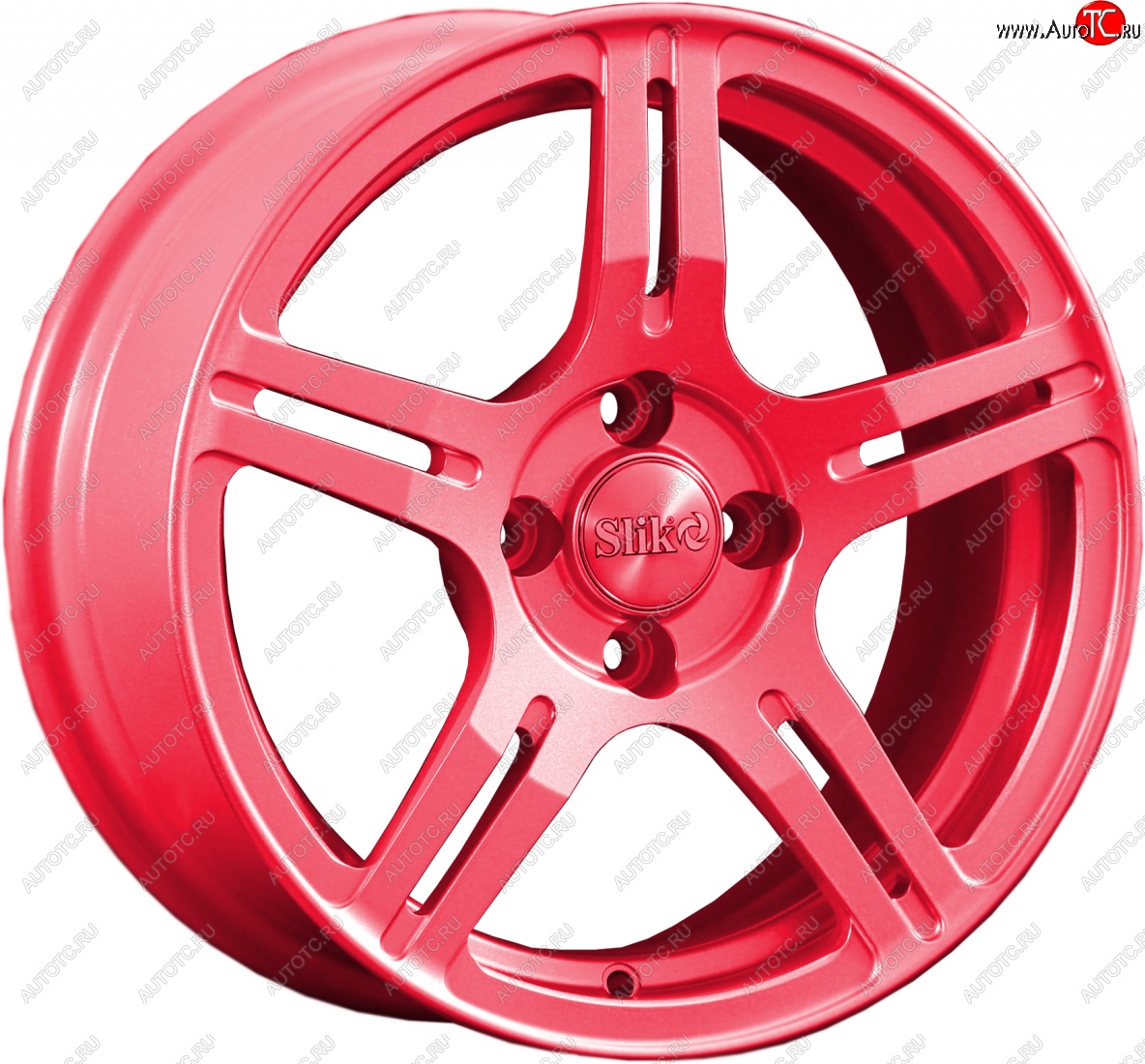 15 249 р. Кованый диск Slik Classik 6.5x15 (Candy рубиновый)   (Цвет: Candy рубиновый)  с доставкой в г. Кемерово