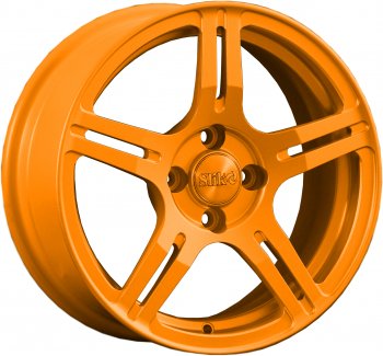 Кованый диск Slik Classik 6.5x15 (Candy медно-оранжевый матовый)  (Цвет: Candy медно-оранжевый матовый)