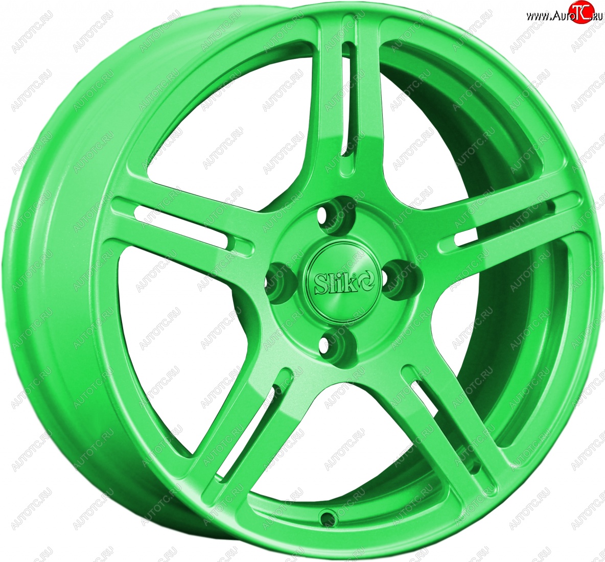 15 249 р. Кованый диск Slik Classik 6.5x15 (RAL 6038 ярко-зеленый)   (Цвет: RAL 6038 ярко-зеленый)  с доставкой в г. Кемерово