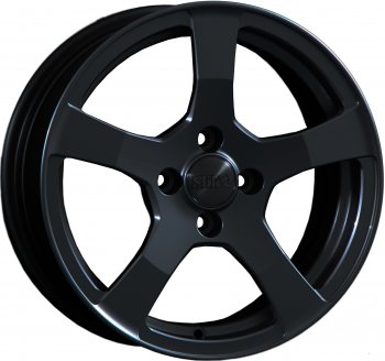15 599 р. Кованый диск Slik Classik 6.5x15 (Черный матовый)   (Цвет: Черный матовый)  с доставкой в г. Кемерово. Увеличить фотографию 1