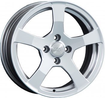 Кованый диск Slik Classik 6.5x15 (Яркое-блестящее серебро)  (Цвет: Яркое-блестящее серебро)
