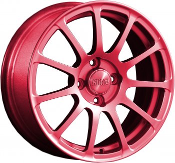 15 599 р. Кованый диск Slik Classik 6.5x15 (Cendy рубиновый)   (Цвет: Cendy рубиновый)  с доставкой в г. Кемерово. Увеличить фотографию 1