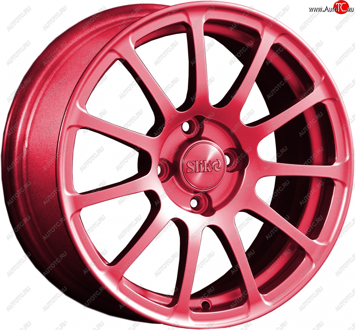 15 599 р. Кованый диск Slik Classik 6.5x15 (Cendy рубиновый)   (Цвет: Cendy рубиновый)  с доставкой в г. Кемерово