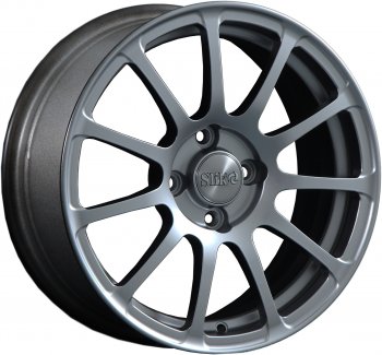14 199 р. Кованый диск Slik Classik 6.5x15 (Серебристый тёмный)   (Цвет: Серебристый тёмный)  с доставкой в г. Кемерово. Увеличить фотографию 1