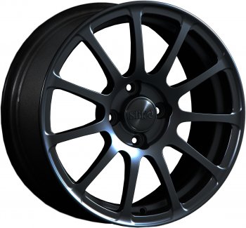 15 599 р. Кованый диск Slik Classik 6.5x15 (Черный матовый)   (Цвет: Черный матовый)  с доставкой в г. Кемерово. Увеличить фотографию 1