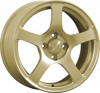 Кованый диск Slik Classik 6.5x15 (Металлик золотой) Volvo V40 универсал дорестайлинг (1995-2000) 4x114.3xDIA67.1xET43.0