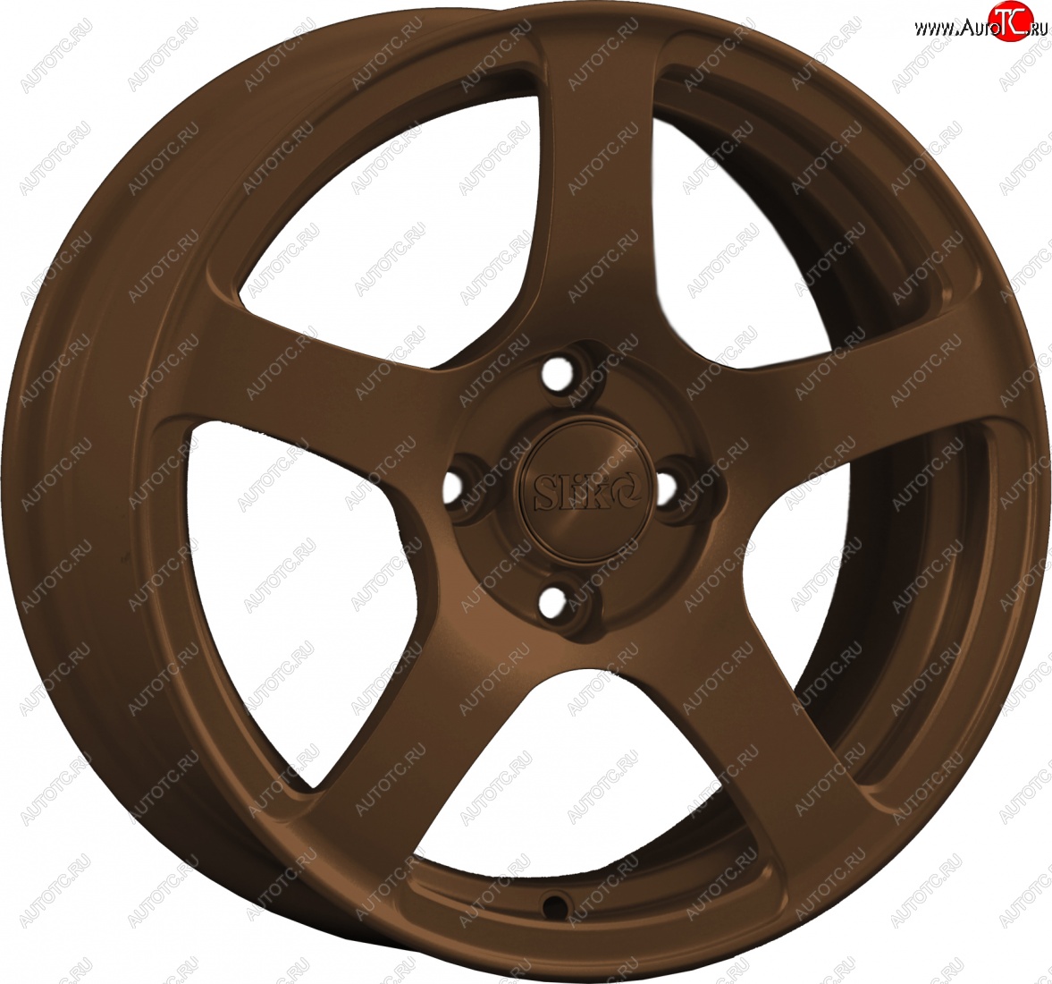 15 249 р. Кованый диск Slik Classik 6.5x15 (Металлик коньячная бронза. Матовый)   (Цвет: Металлик коньячная бронза. Матовый)  с доставкой в г. Кемерово