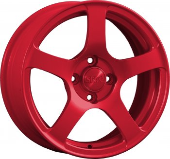 15 249 р. Кованый диск Slik Classik 6.5x15 (Красный)   (Цвет: Красный)  с доставкой в г. Кемерово. Увеличить фотографию 1