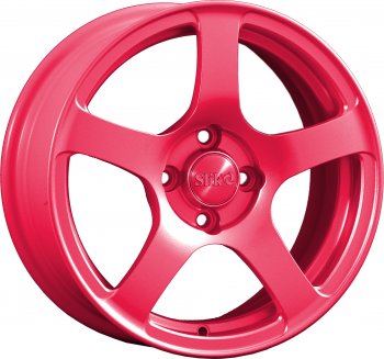 15 249 р. Кованый диск Slik Classik 6.5x15 (Candy рубиновый)   (Цвет: Candy рубиновый)  с доставкой в г. Кемерово. Увеличить фотографию 1