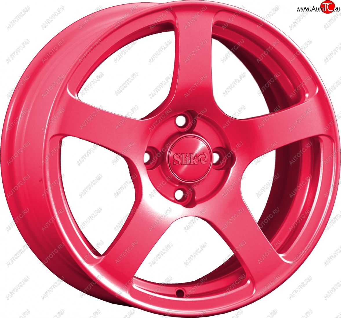 15 249 р. Кованый диск Slik Classik 6.5x15 (Candy рубиновый)   (Цвет: Candy рубиновый)  с доставкой в г. Кемерово