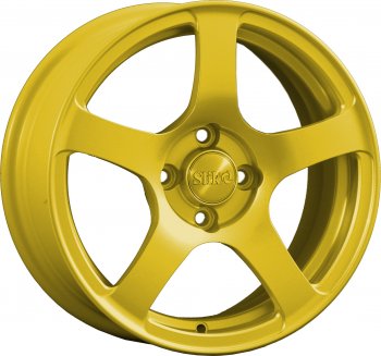 15 249 р. Кованый диск Slik Classik 6.5x15 (Ярко-желтый RAL 1021)   (Цвет: Ярко-желтый RAL 1021)  с доставкой в г. Кемерово. Увеличить фотографию 1
