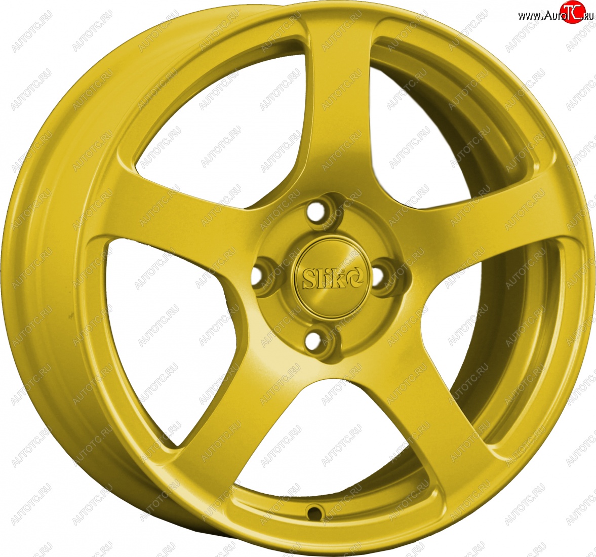 15 249 р. Кованый диск Slik Classik 6.5x15 (Ярко-желтый RAL 1021)   (Цвет: Ярко-желтый RAL 1021)  с доставкой в г. Кемерово