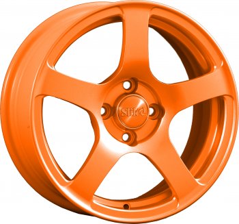 15 249 р. Кованый диск Slik Classik 6.5x15 (Ярко-оранжевый)   (Цвет: Ярко-оранжевый)  с доставкой в г. Кемерово. Увеличить фотографию 1