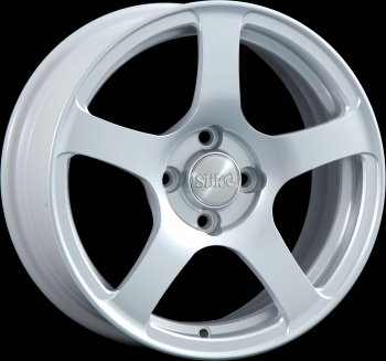 15 249 р. Кованый диск Slik Classik 6.5x15 (Яркое-блестящее серебро)   (Цвет: Яркое-блестящее серебро)  с доставкой в г. Кемерово. Увеличить фотографию 1