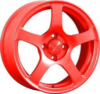 Кованый диск Slik Classik 6.5x15 (RAL 3026 ярко-алый)  (Цвет: RAL 3026 ярко-алый)
