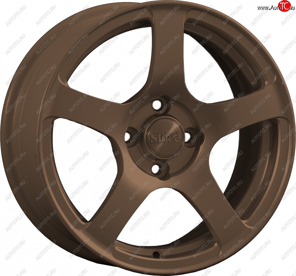 15 249 р. Кованый диск Slik Classik 6.5x15 (Металлик бронза)   (Цвет: Металлик бронза)  с доставкой в г. Кемерово