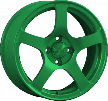 15 249 р. Кованый диск Slik Classik 6.5x15 (Зеленый)   (Цвет: Зеленый)  с доставкой в г. Кемерово. Увеличить фотографию 1