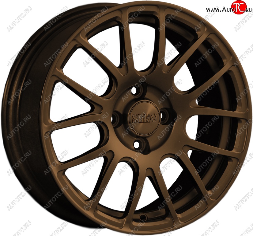 15 249 р. Кованый диск Slik Classik 6.5x15 (Металлик коньячная бронза. Матовый)   (Цвет: Металлик коньячная бронза. Матовый)  с доставкой в г. Кемерово