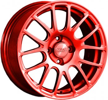 15 249 р. Кованый диск Slik Classik 6.5x15 (Candy алый)   (Цвет: Candy алый)  с доставкой в г. Кемерово. Увеличить фотографию 1