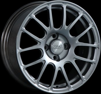 Кованый диск Slik Classik 6.5x15 (Серебристый темный)  (Цвет: Серебристый темный)