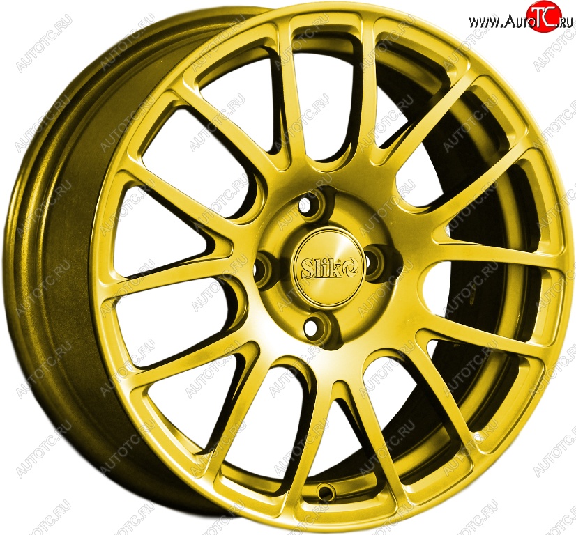 15 249 р. Кованый диск Slik Classik 6.5x15 (Ярко-желтый RAL 1021)   (Цвет: Ярко-желтый RAL 1021)  с доставкой в г. Кемерово