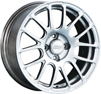 15 249 р. Кованый диск Slik Classik 6.5x15 (Яркое-блестящее серебро)   (Цвет: Яркое-блестящее серебро)  с доставкой в г. Кемерово. Увеличить фотографию 1