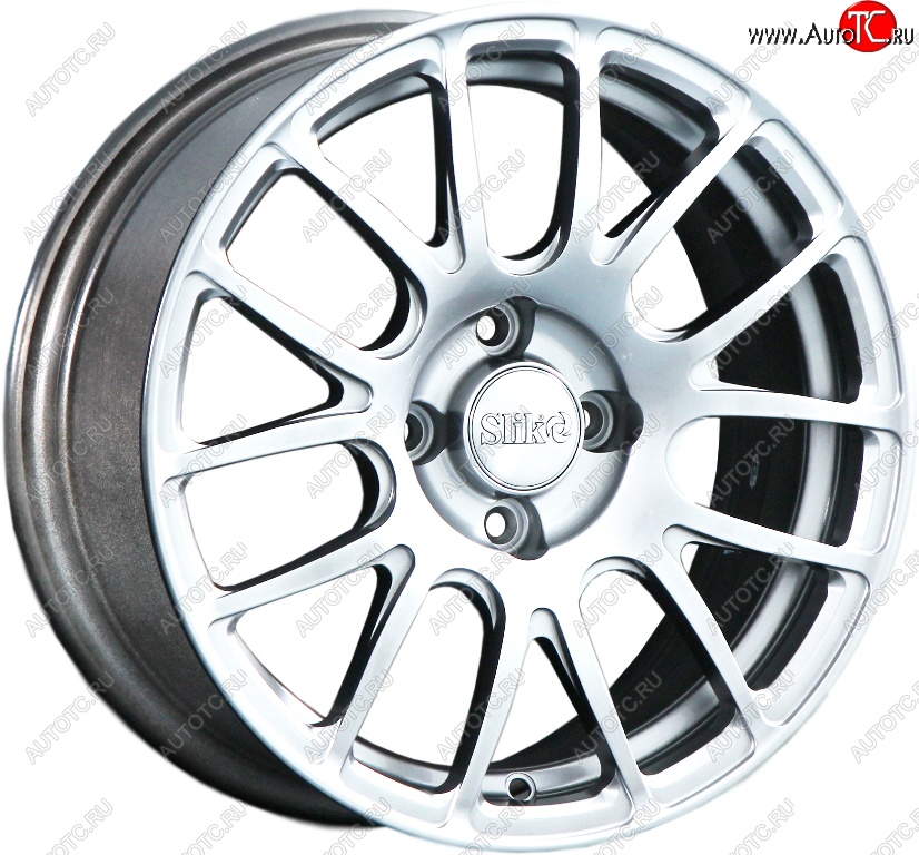 15 249 р. Кованый диск Slik Classik 6.5x15 (Белый)   (Цвет: Белый)  с доставкой в г. Кемерово