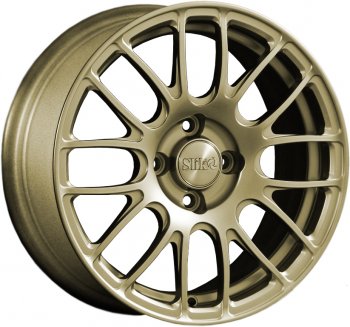 11 899 р. Кованый диск Slik Classik 6.5x15 (Металлик золотой)   (Цвет: Металлик золотой)  с доставкой в г. Кемерово. Увеличить фотографию 1