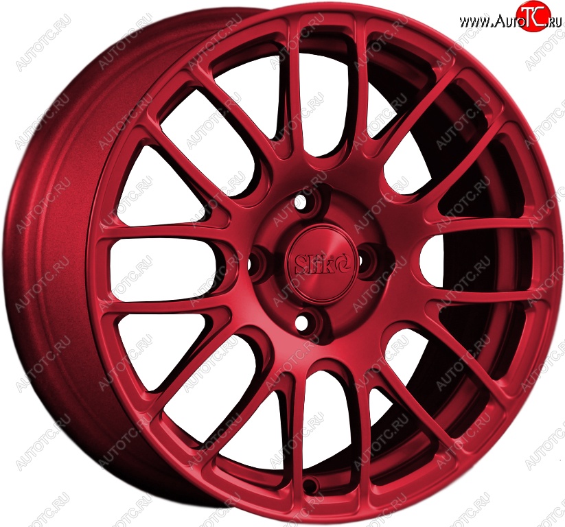 11 899 р. Кованый диск Slik Classik 6.5x15 (Красный)   (Цвет: Красный)  с доставкой в г. Кемерово