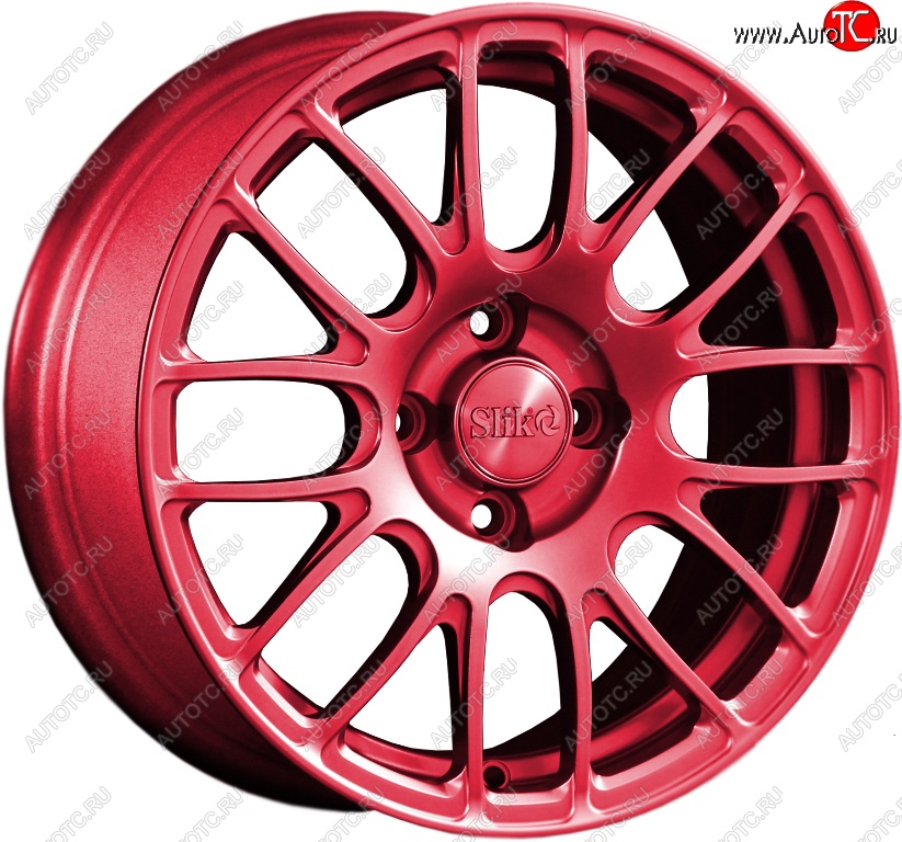 11 899 р. Кованый диск Slik Classik 6.5x15 (Candy рубиновый)   (Цвет: Candy рубиновый)  с доставкой в г. Кемерово
