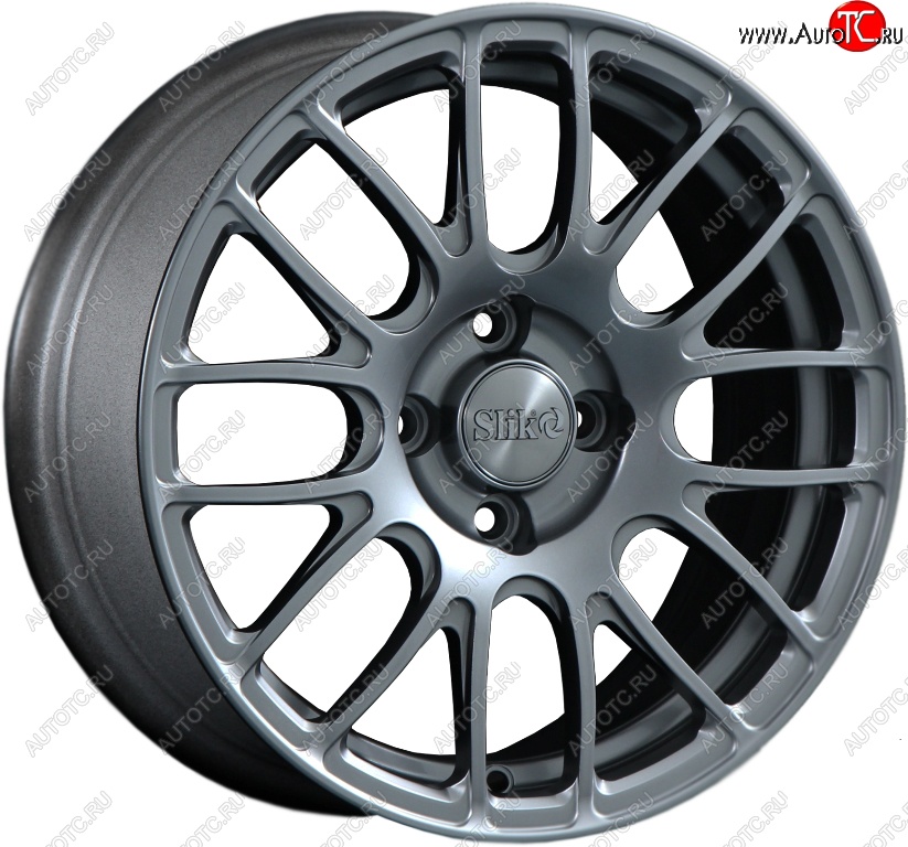 11 899 р. Кованый диск Slik Classik 6.5x15 (Серебристый тёмный)   (Цвет: Серебристый тёмный)  с доставкой в г. Кемерово